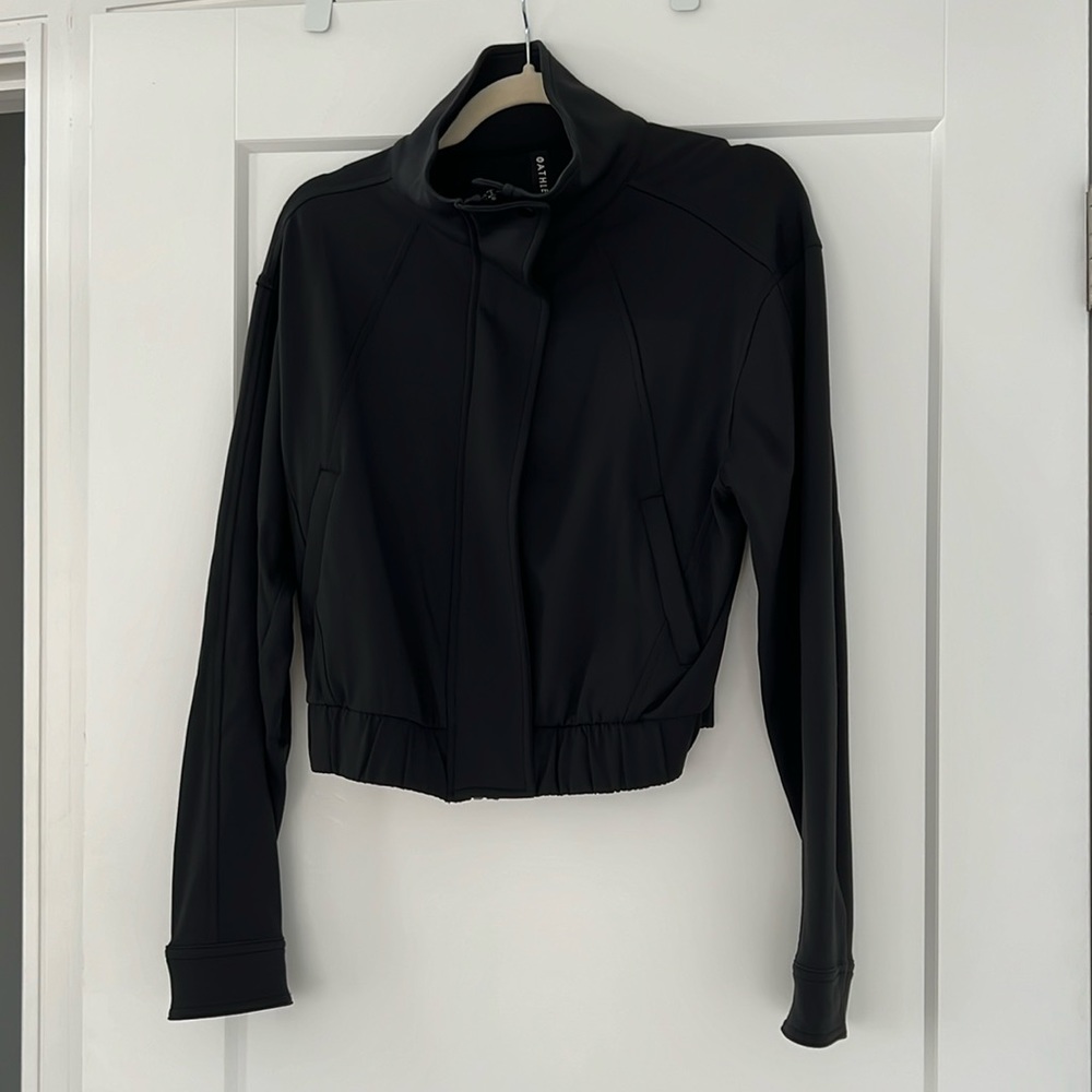 Athleta Stretch Bomber Jacket